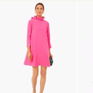 Tuckernuck Hot Pink Daphne Dress with Bow - worn once